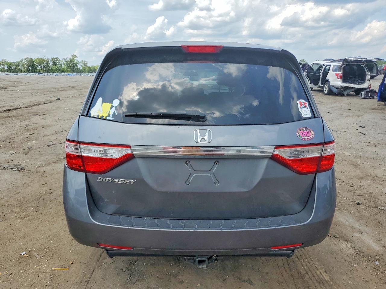 2012 Honda Odyssey Ex Gray vin: 5FNRL5H47CB016737