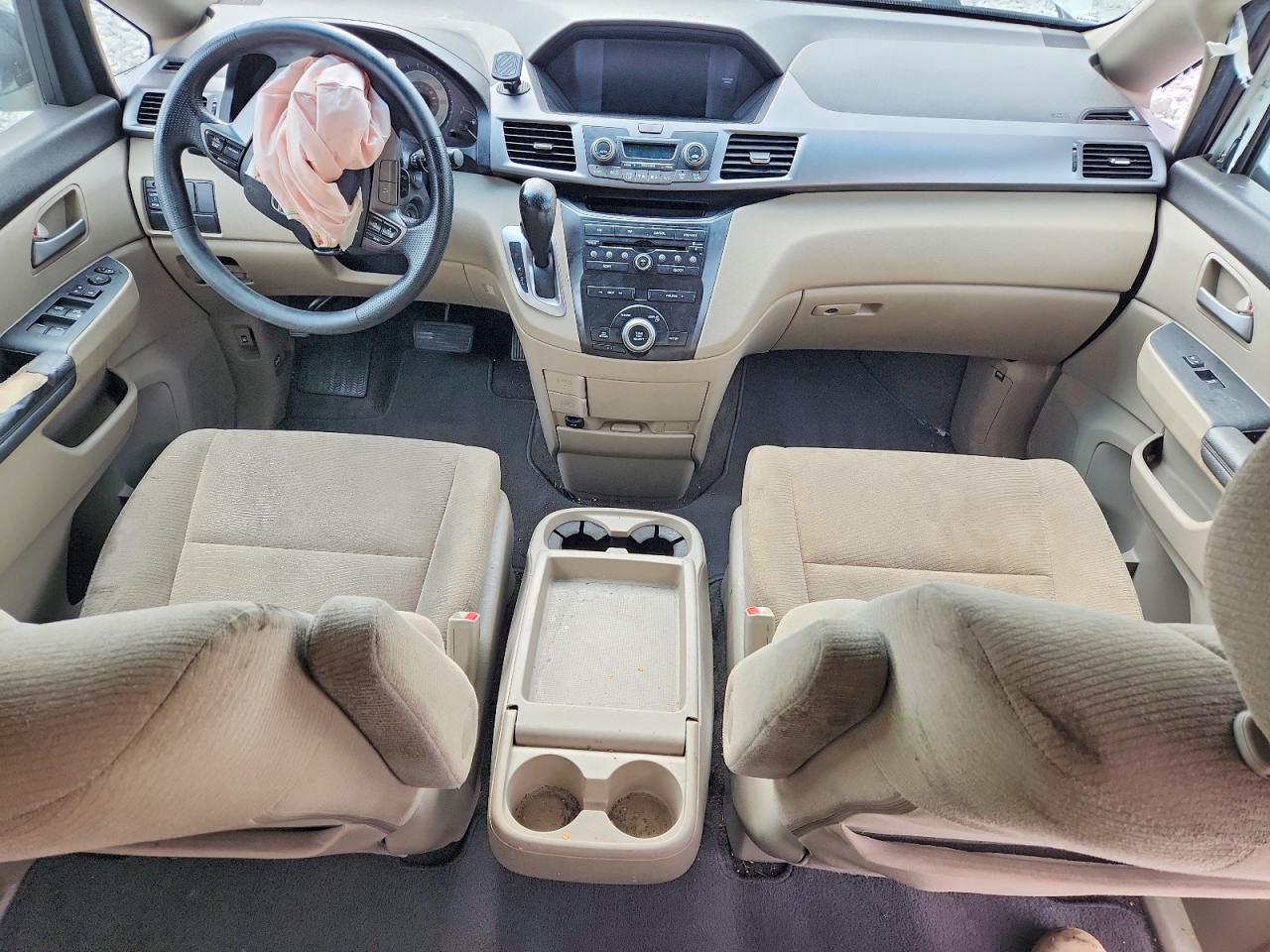 2012 Honda Odyssey Ex White vin: 5FNRL5H47CB021923