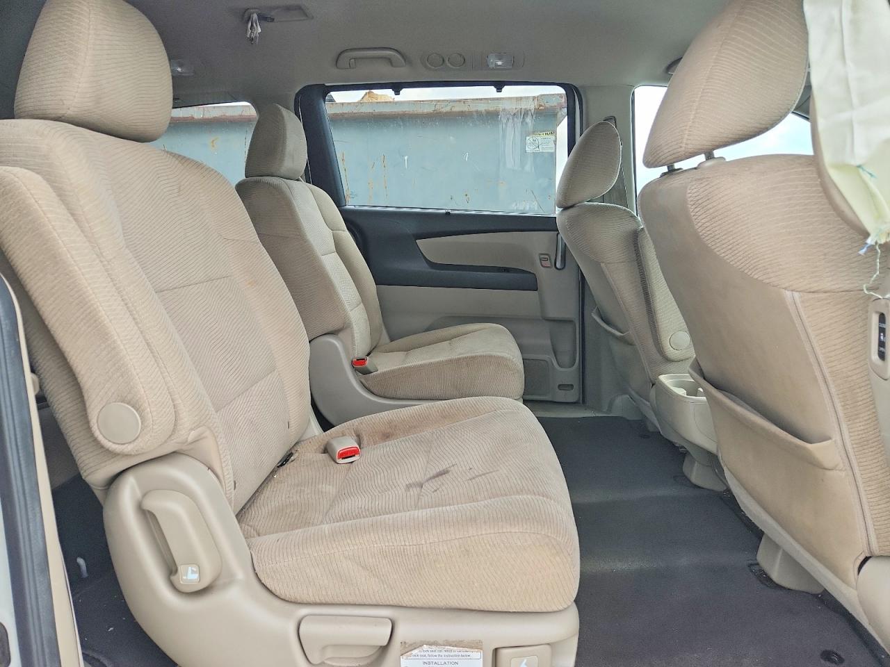 2012 Honda Odyssey Ex White vin: 5FNRL5H47CB021923
