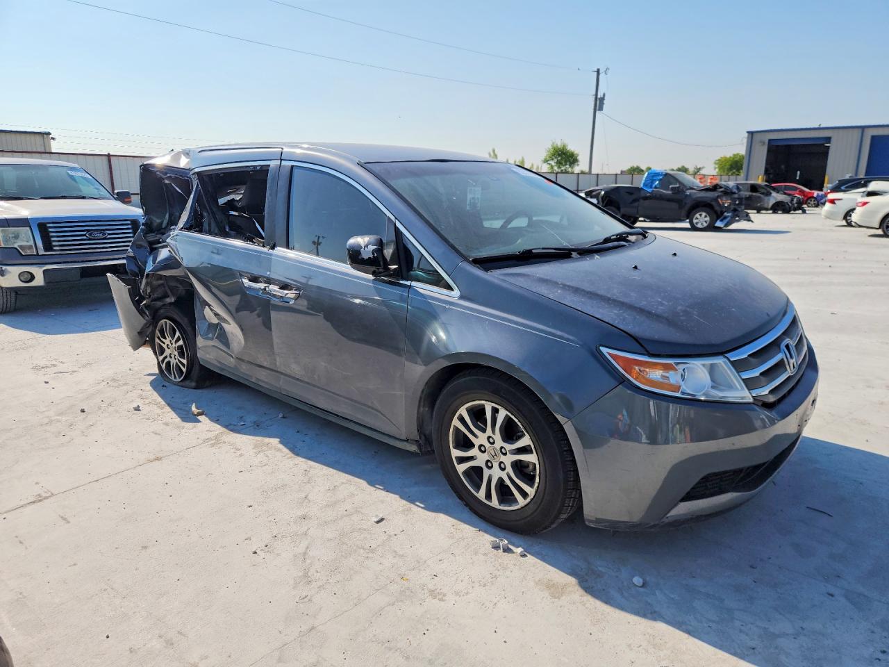 2012 Honda Odyssey Ex Charcoal vin: 5FNRL5H47CB022912