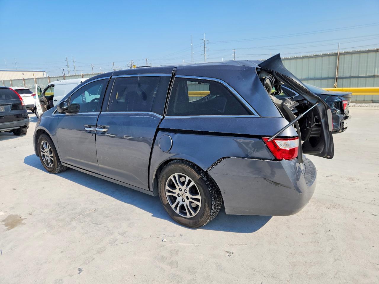 2012 Honda Odyssey Ex Charcoal vin: 5FNRL5H47CB022912