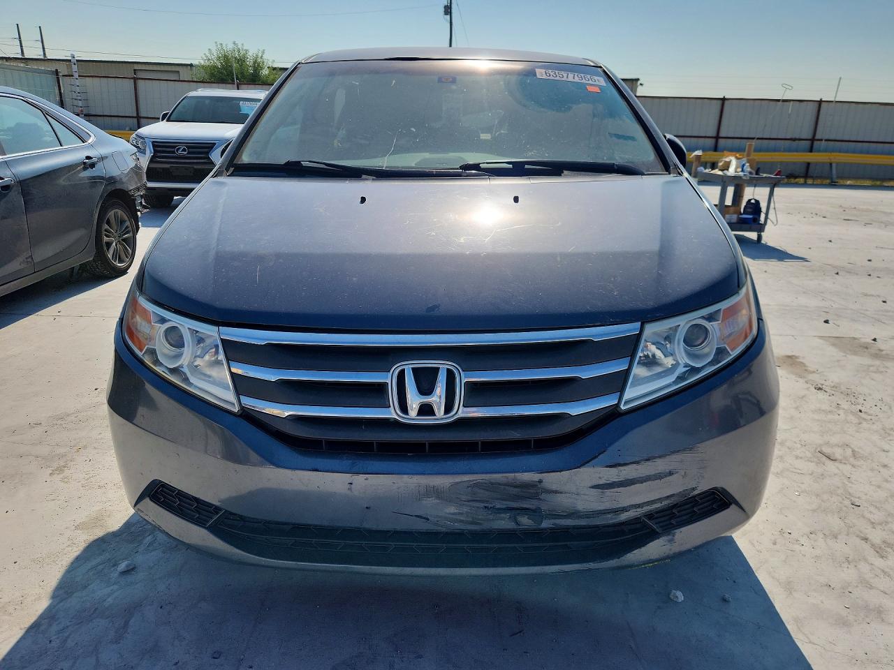 2012 Honda Odyssey Ex Charcoal vin: 5FNRL5H47CB022912