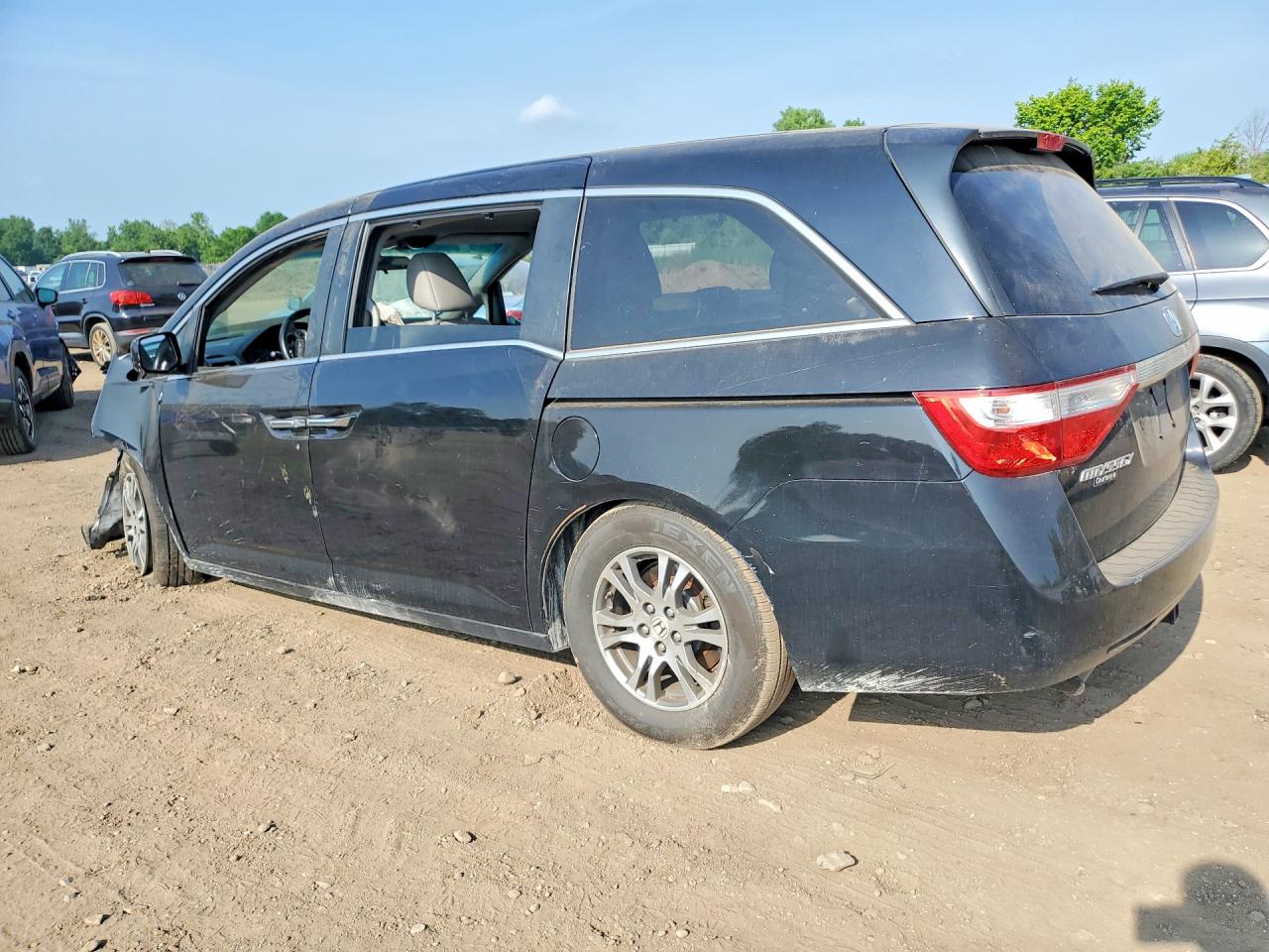 2012 Honda Odyssey Ex Black vin: 5FNRL5H47CB023784