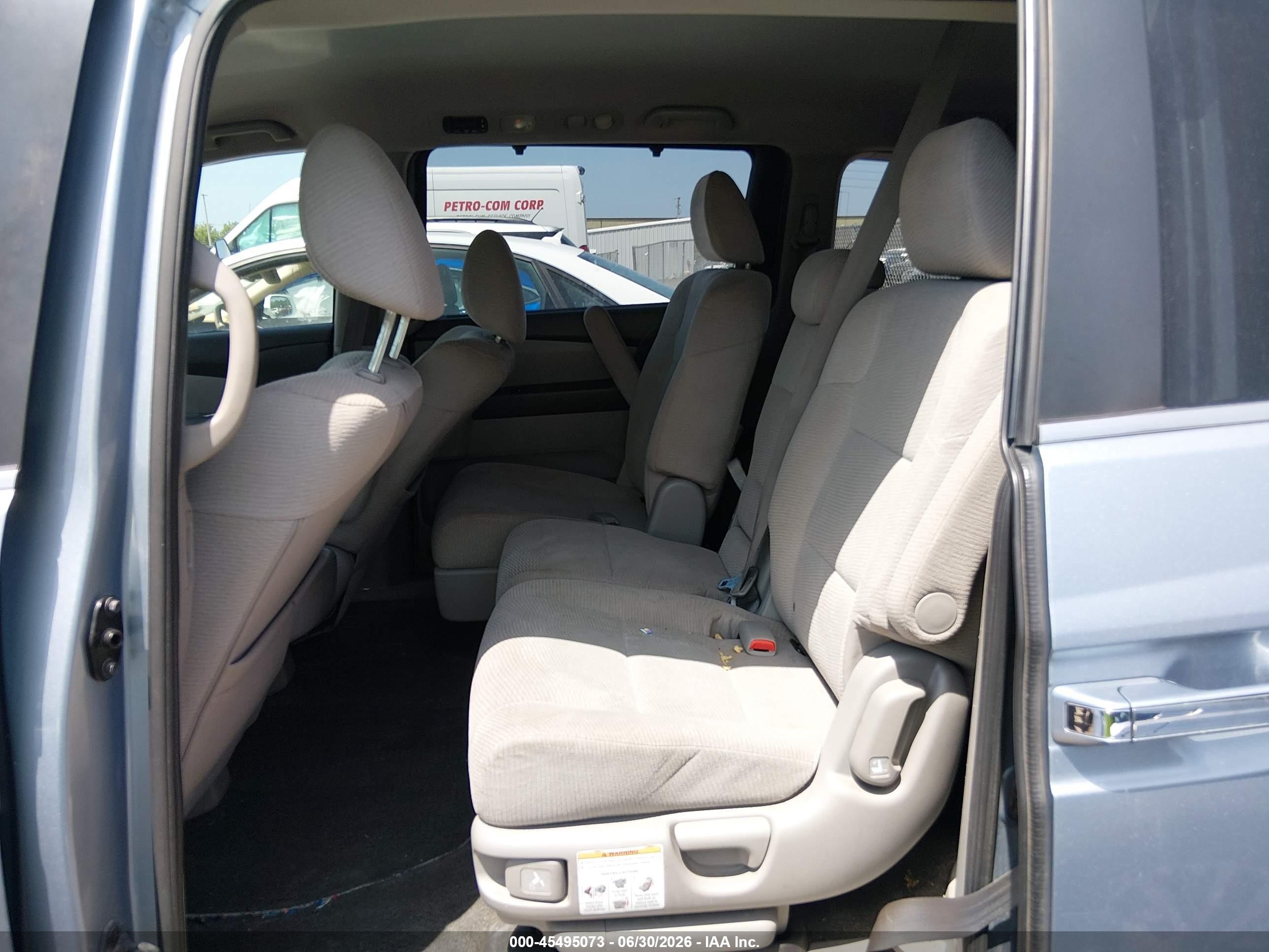 2012 Honda Odyssey Ex Black vin: 5FNRL5H47CB061645