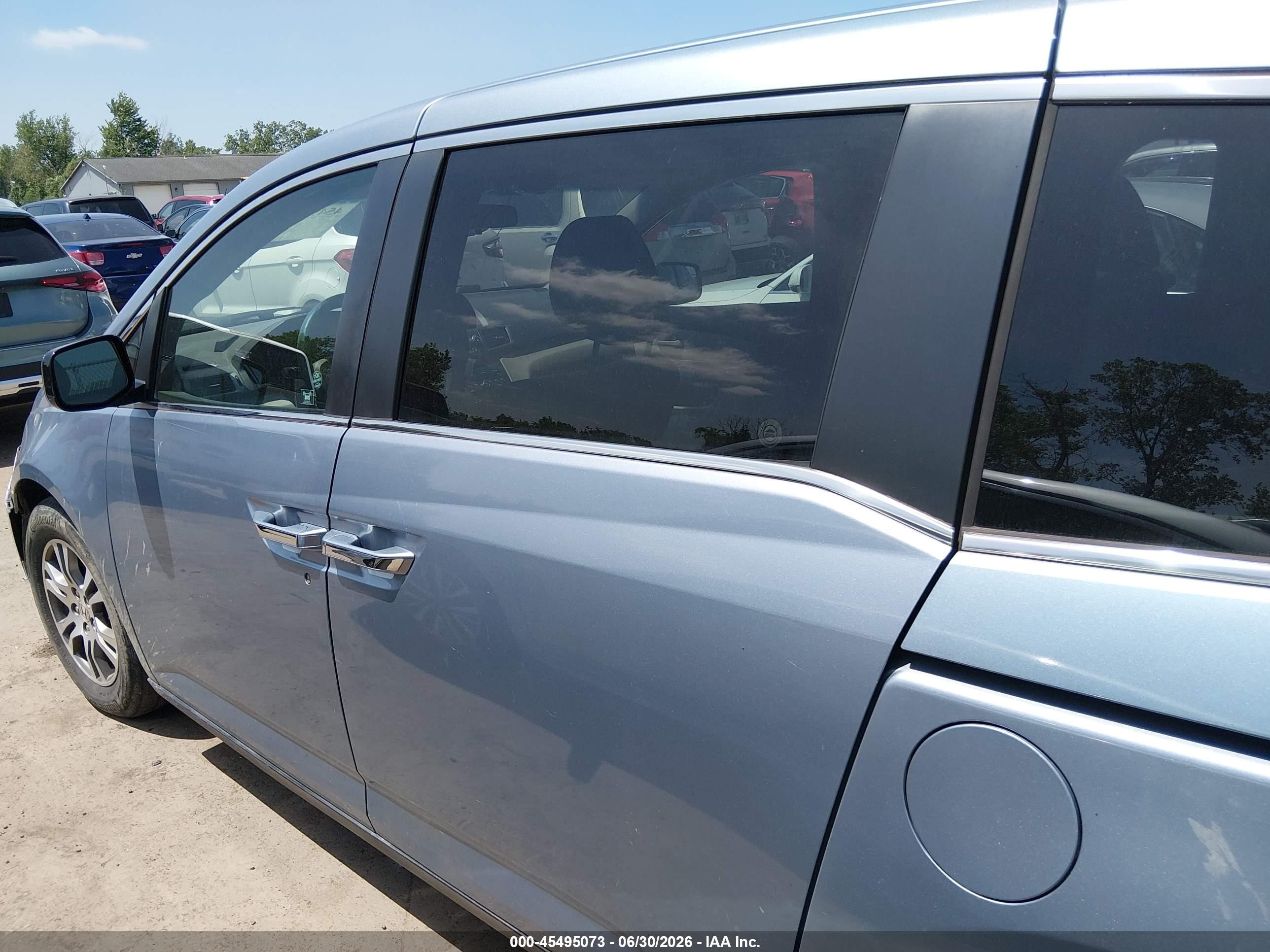 2012 Honda Odyssey Ex Black vin: 5FNRL5H47CB061645