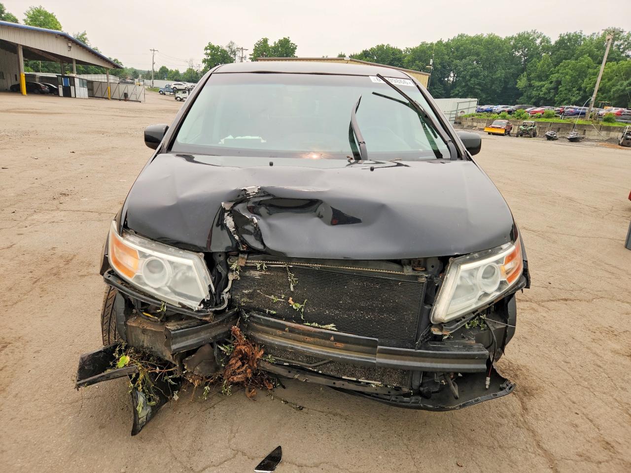 2012 Honda Odyssey Ex Black vin: 5FNRL5H47CB071124
