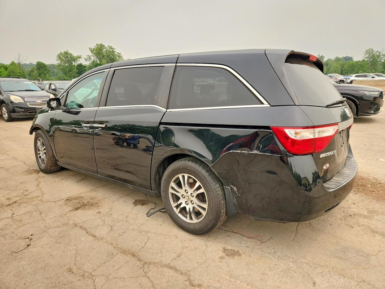 2012 Honda Odyssey Ex Black vin: 5FNRL5H47CB071124