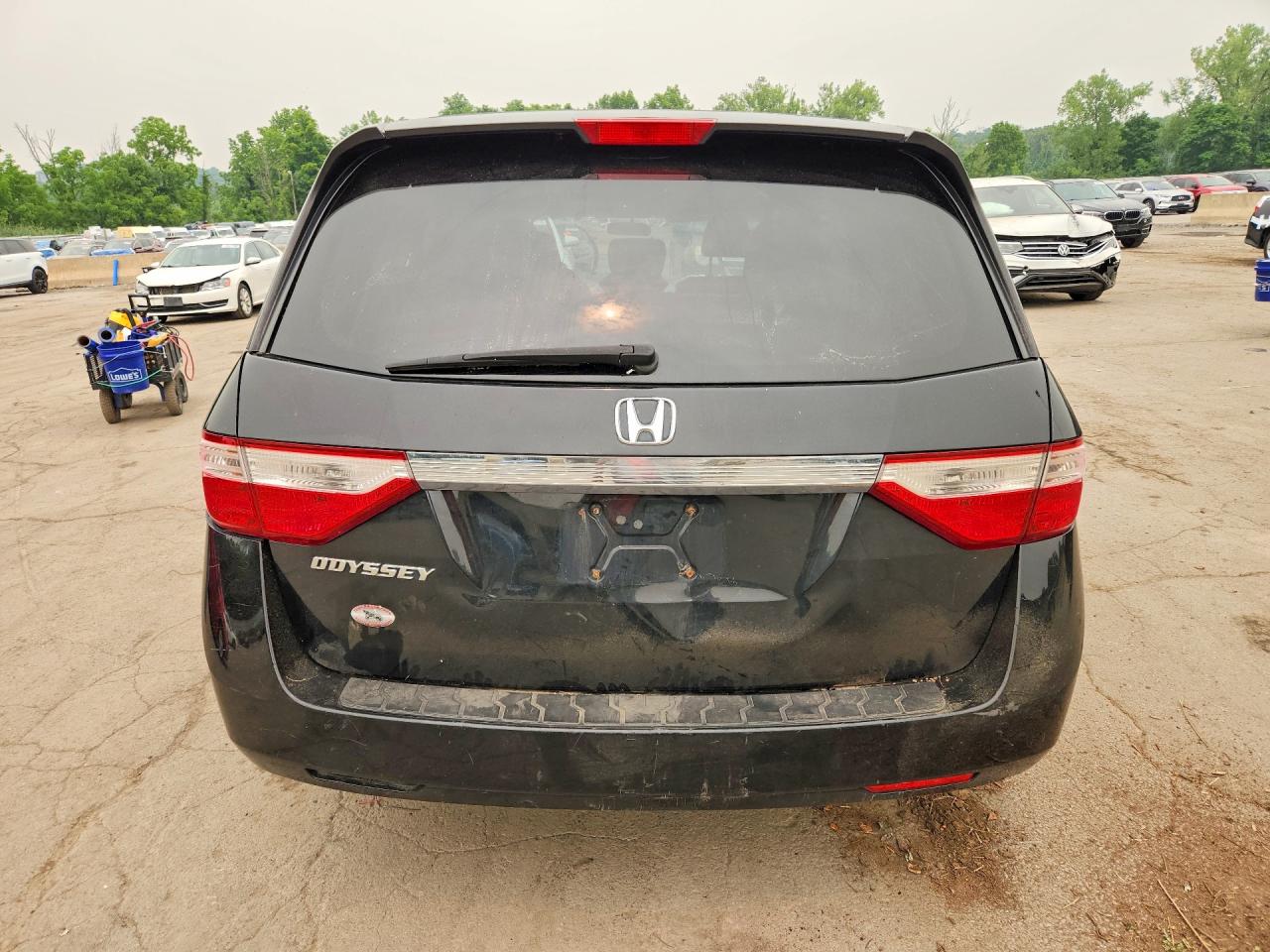 2012 Honda Odyssey Ex Black vin: 5FNRL5H47CB071124