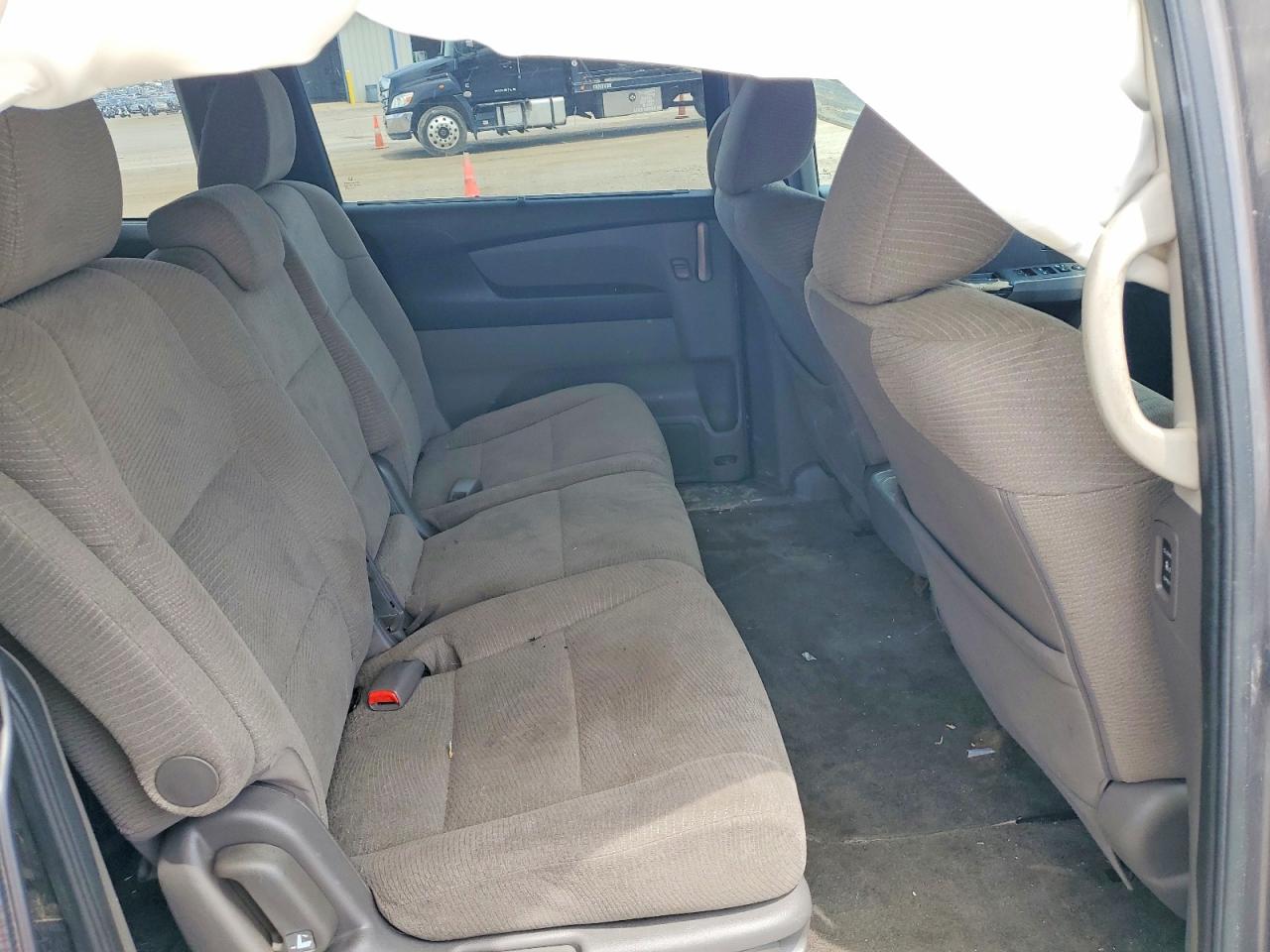 2012 Honda Odyssey Ex Gray vin: 5FNRL5H47CB071396