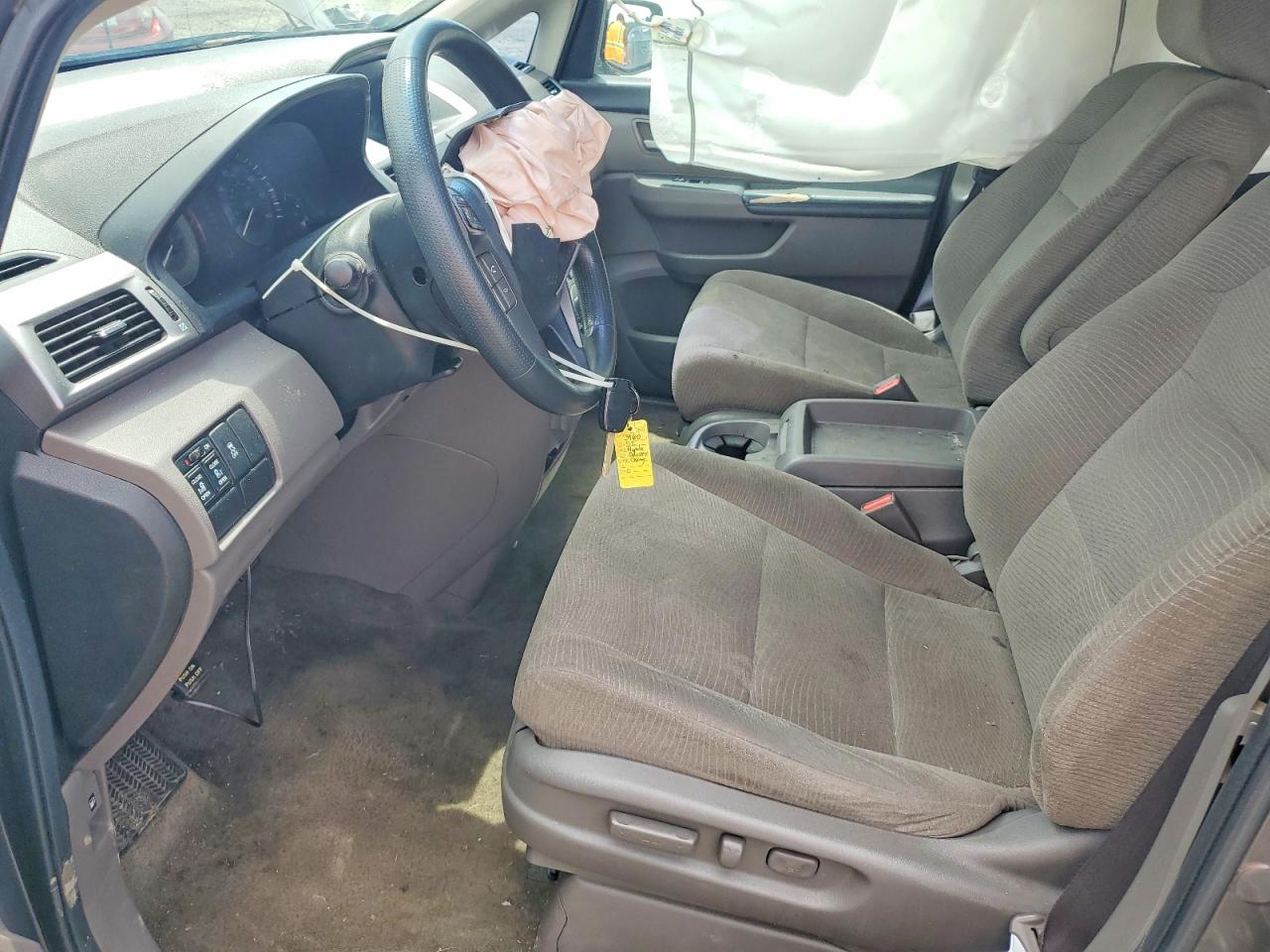 2012 Honda Odyssey Ex Gray vin: 5FNRL5H47CB071396