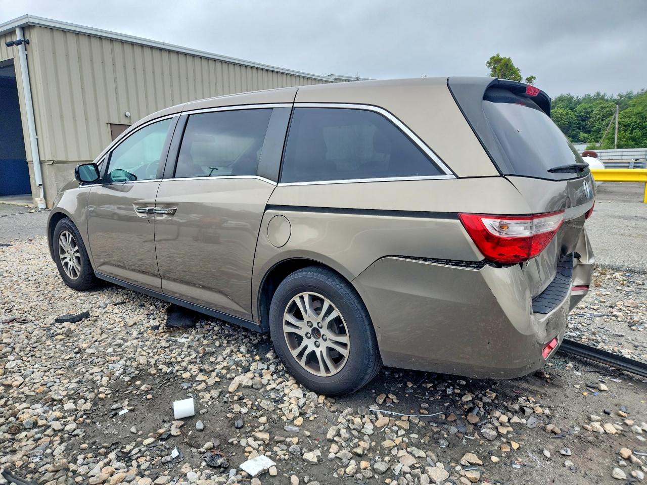 2012 Honda Odyssey Ex Tan vin: 5FNRL5H47CB072791