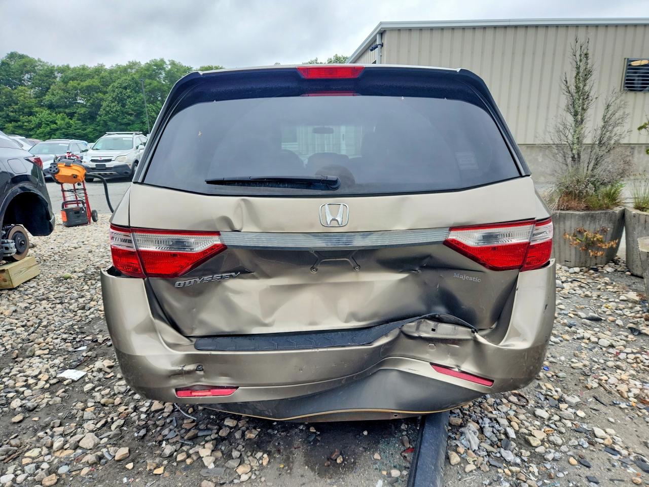 2012 Honda Odyssey Ex Tan vin: 5FNRL5H47CB072791