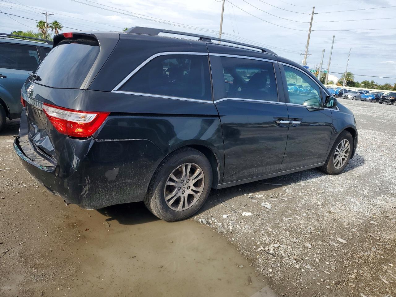 2012 Honda Odyssey Ex Black vin: 5FNRL5H47CB075691