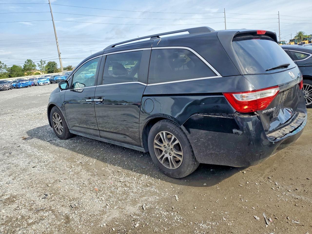2012 Honda Odyssey Ex Black vin: 5FNRL5H47CB075691
