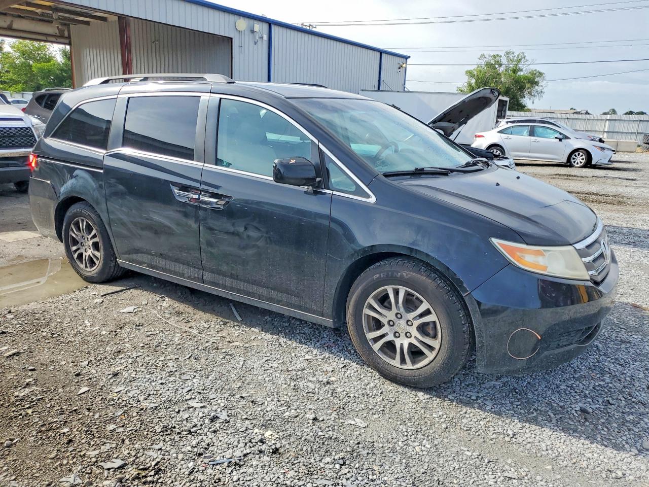 2012 Honda Odyssey Ex Black vin: 5FNRL5H47CB075691