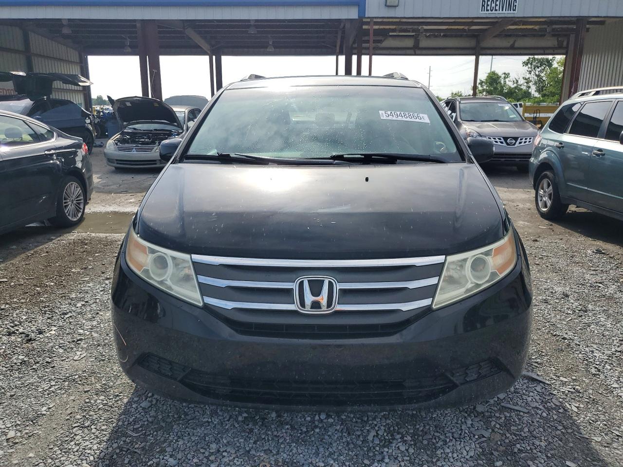 2012 Honda Odyssey Ex Black vin: 5FNRL5H47CB075691
