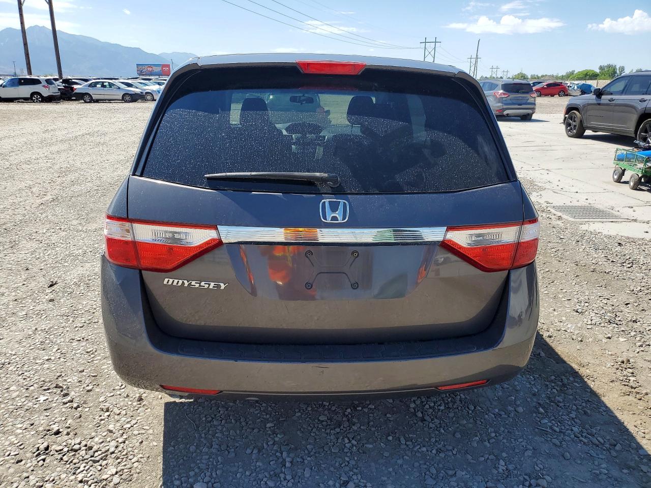 2012 Honda Odyssey Ex Gray vin: 5FNRL5H47CB086092