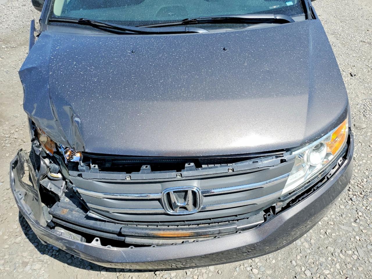 2012 Honda Odyssey Ex Gray vin: 5FNRL5H47CB086092