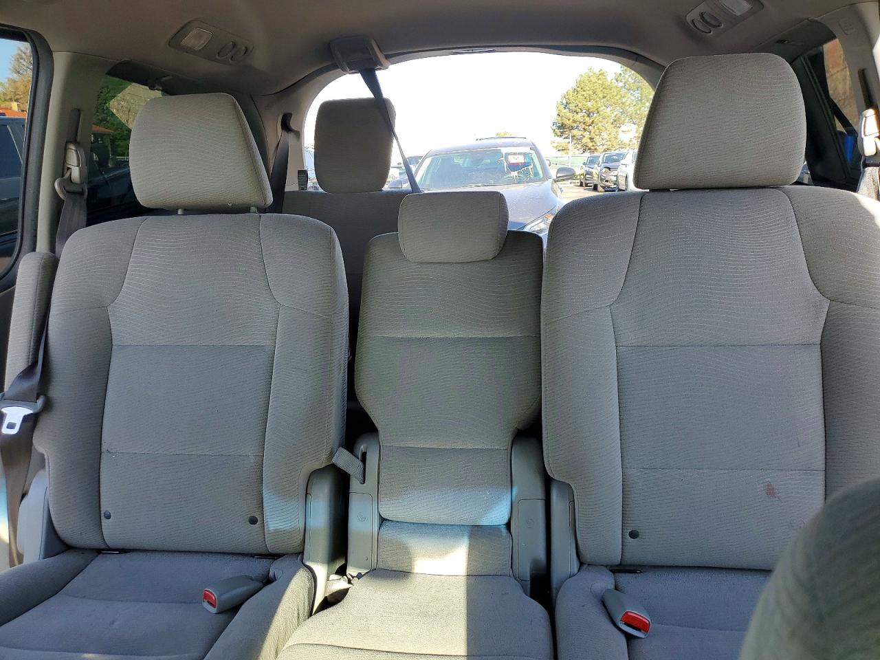 2012 Honda Odyssey Ex Gray vin: 5FNRL5H47CB095388