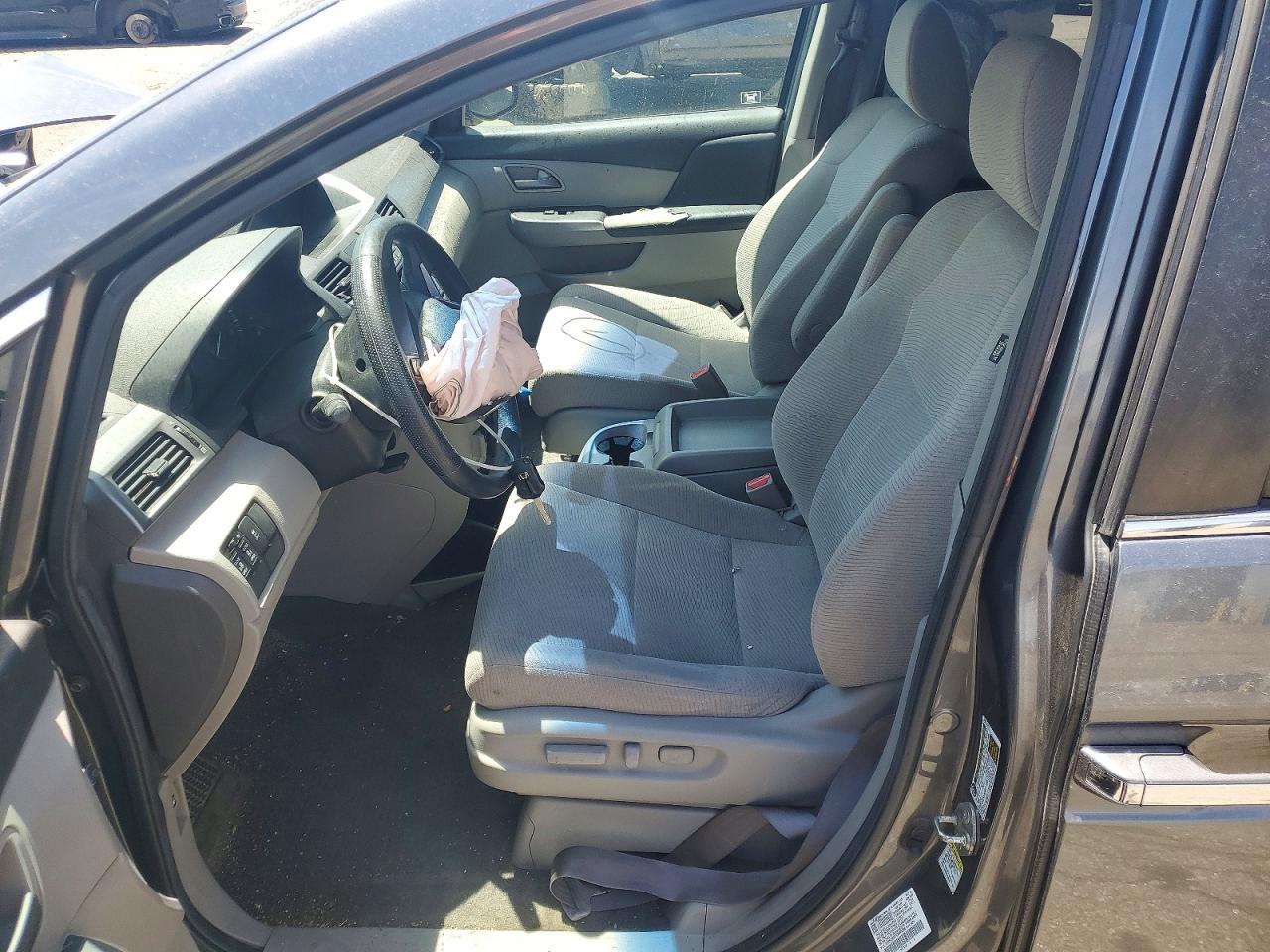 2012 Honda Odyssey Ex Gray vin: 5FNRL5H47CB095388