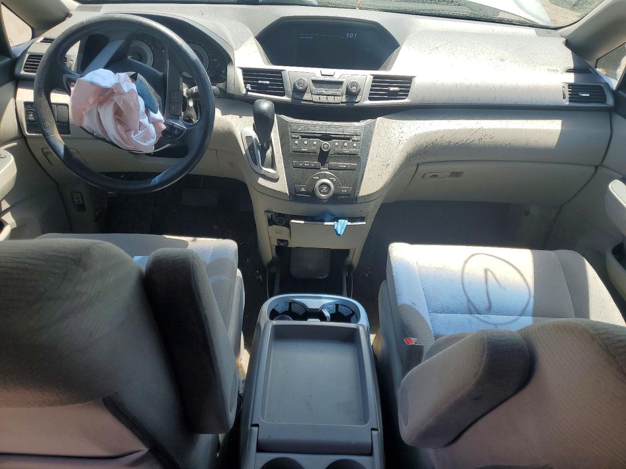 2012 Honda Odyssey Ex Gray vin: 5FNRL5H47CB095388