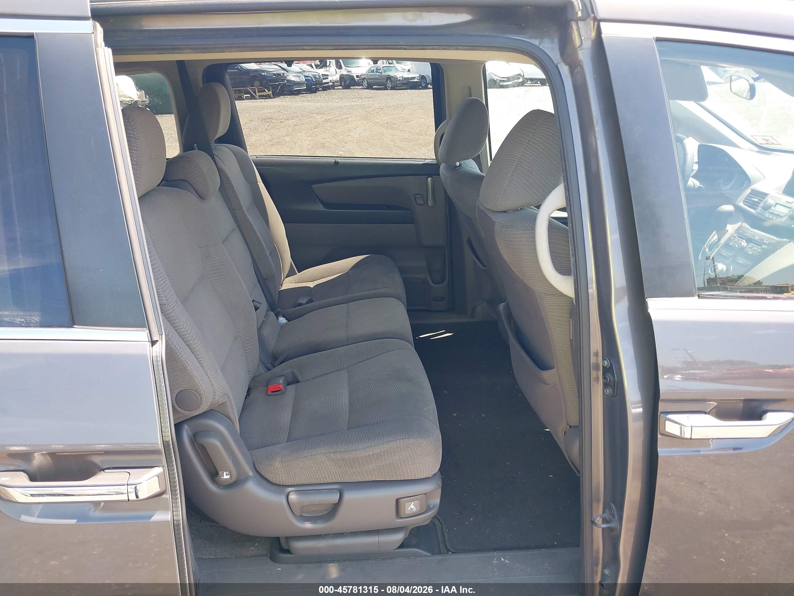 2013 Honda Odyssey Ex Brown vin: 5FNRL5H47DB036469