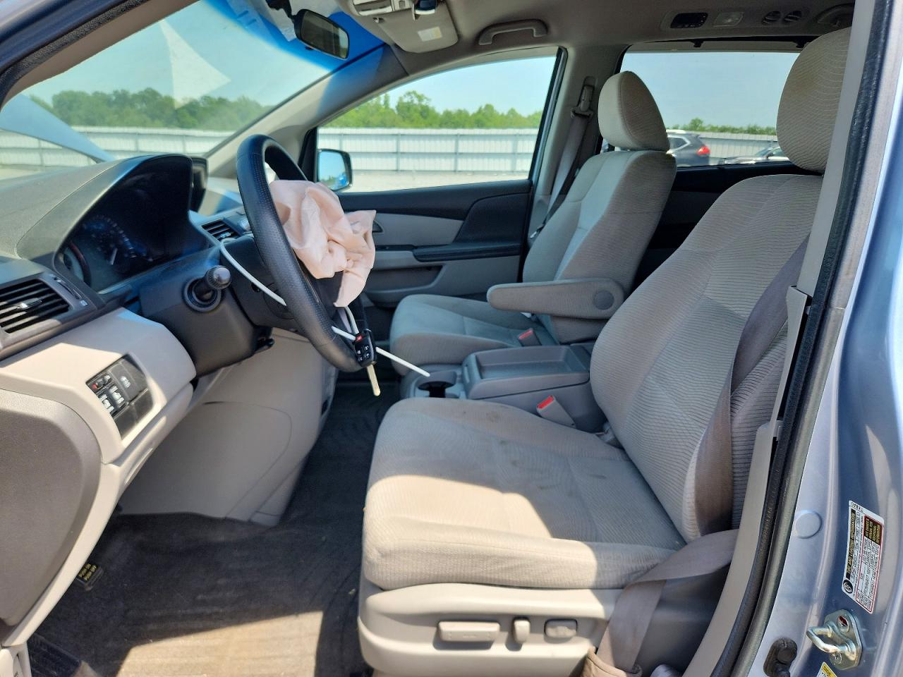 2013 Honda Odyssey Ex Blue vin: 5FNRL5H47DB038710