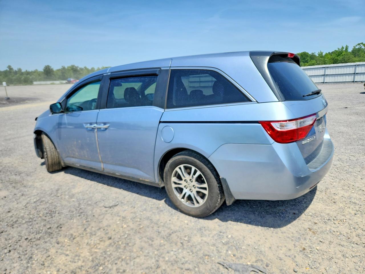 2013 Honda Odyssey Ex Blue vin: 5FNRL5H47DB038710