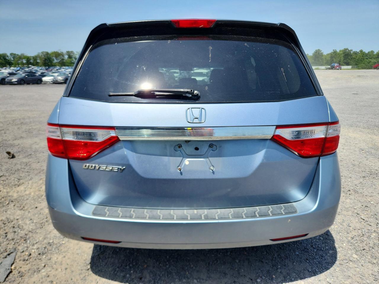 2013 Honda Odyssey Ex Blue vin: 5FNRL5H47DB038710