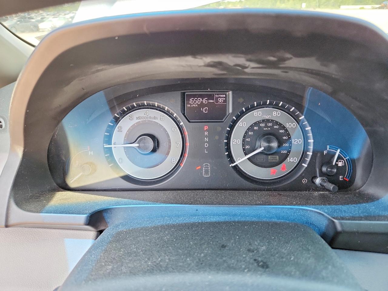 2013 Honda Odyssey Ex Blue vin: 5FNRL5H47DB038710