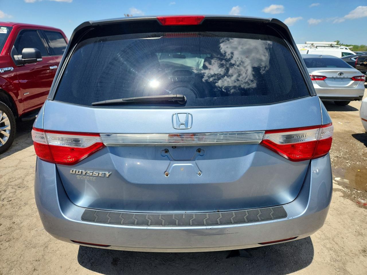 2013 Honda Odyssey Ex Синий vin: 5FNRL5H47DB042157
