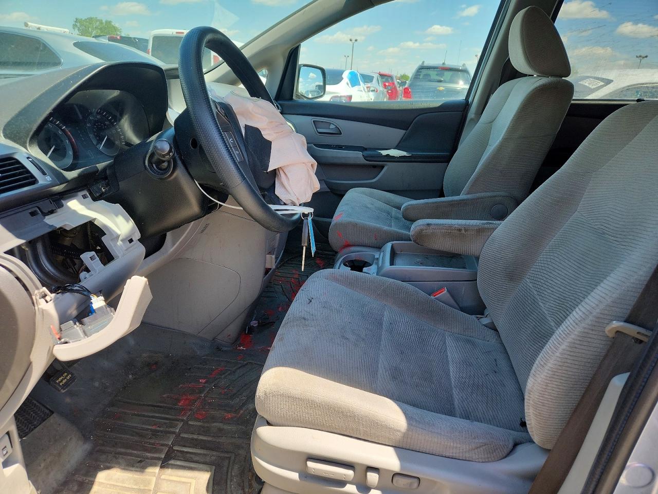 2013 Honda Odyssey Ex Синий vin: 5FNRL5H47DB042157