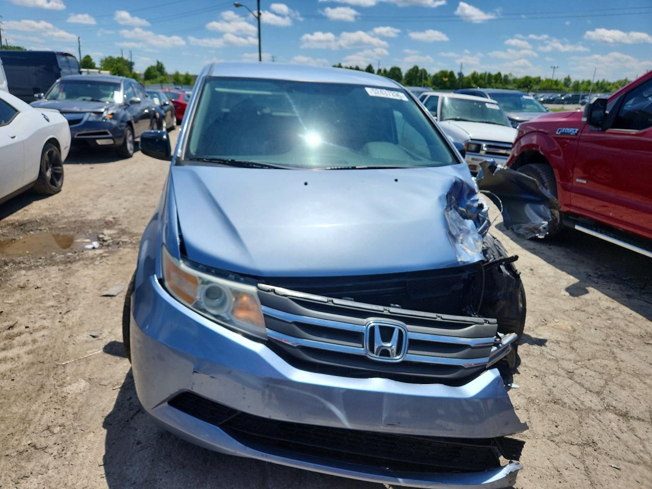 2013 Honda Odyssey Ex Синий vin: 5FNRL5H47DB042157