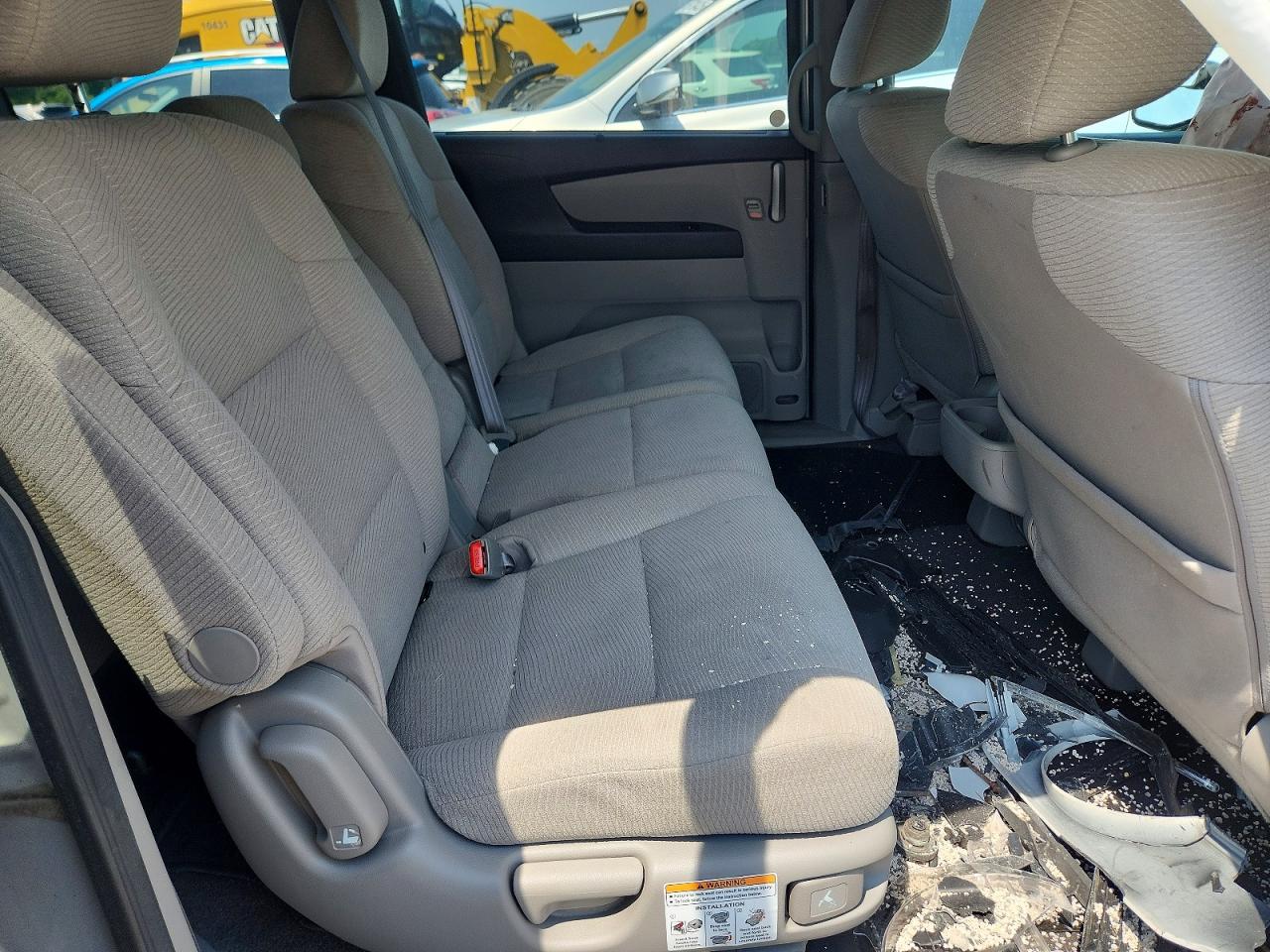2013 Honda Odyssey Ex Silver vin: 5FNRL5H47DB051361