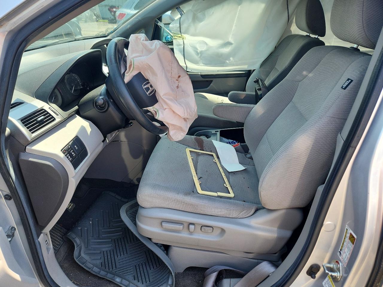 2013 Honda Odyssey Ex Silver vin: 5FNRL5H47DB051361