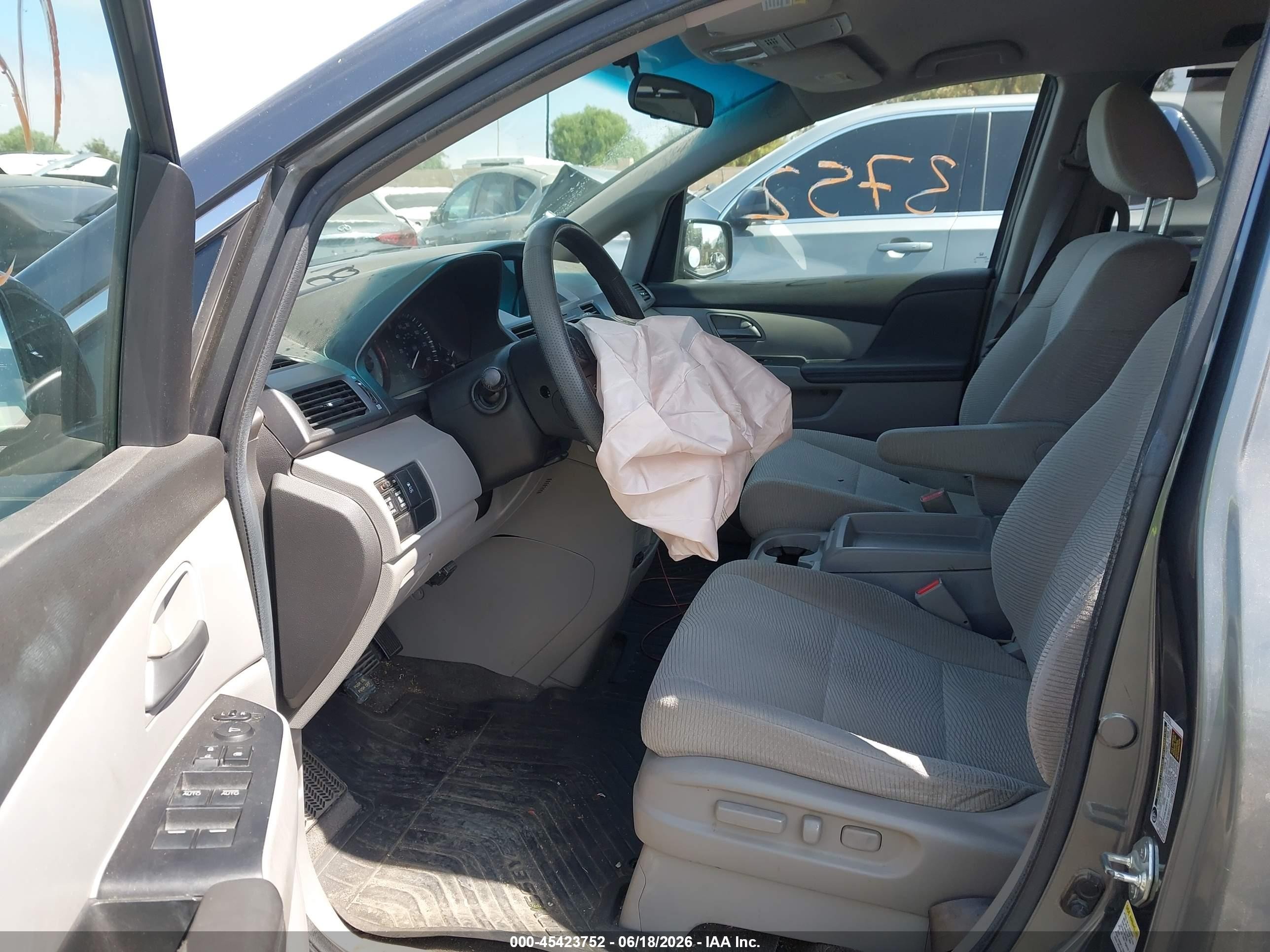 2013 Honda Odyssey Ex Blue vin: 5FNRL5H47DB067933