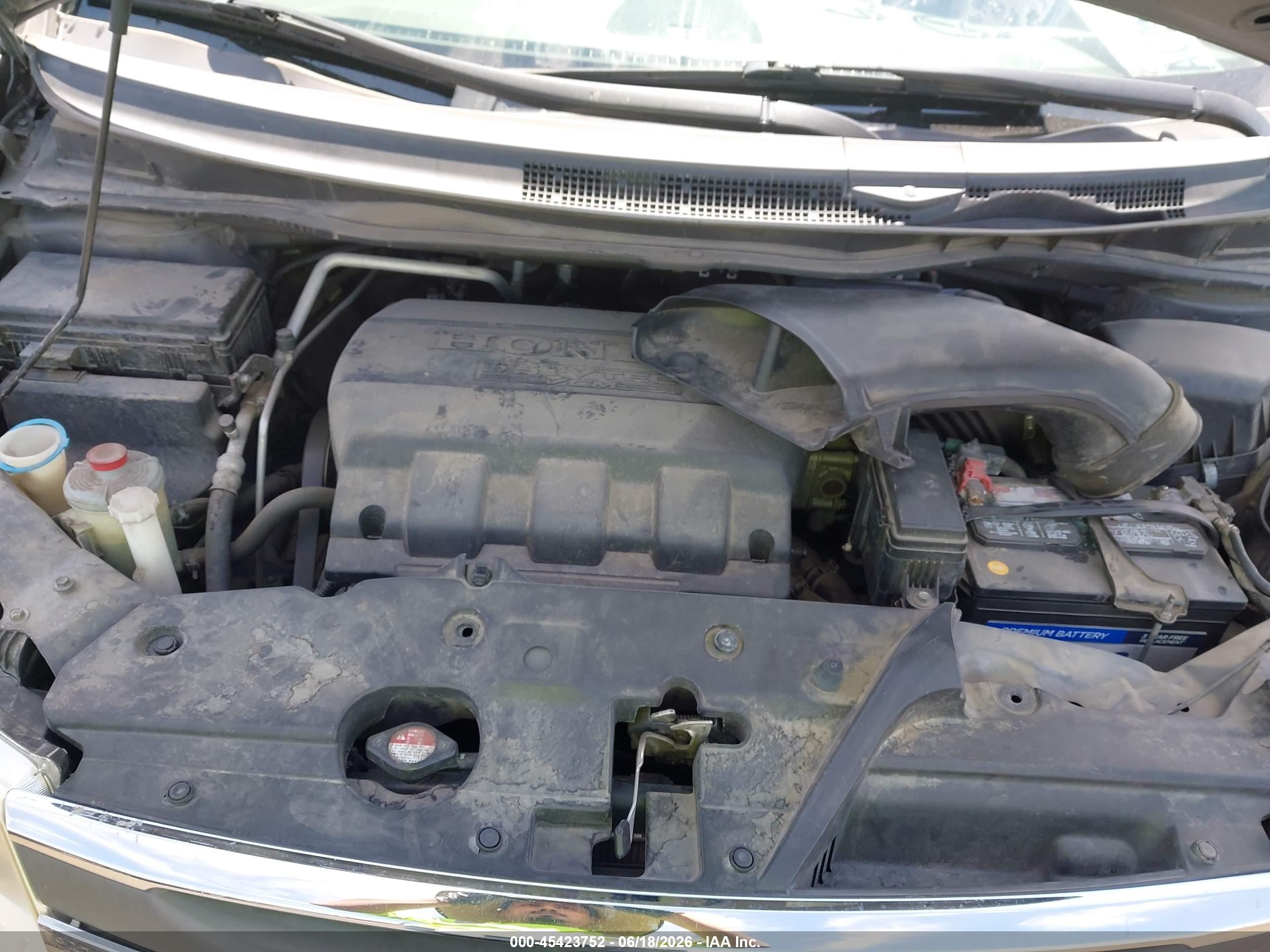 2013 Honda Odyssey Ex Blue vin: 5FNRL5H47DB067933