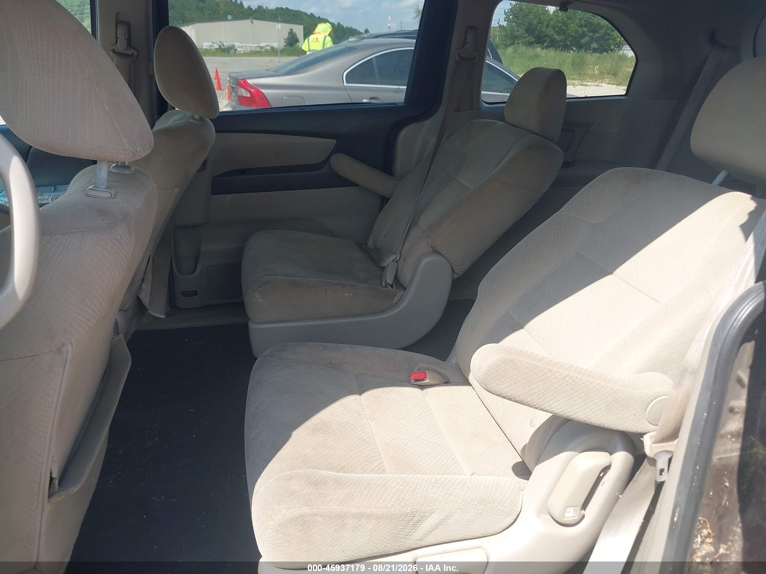 2014 Honda Odyssey Ex Темно-бордовый vin: 5FNRL5H47EB005501