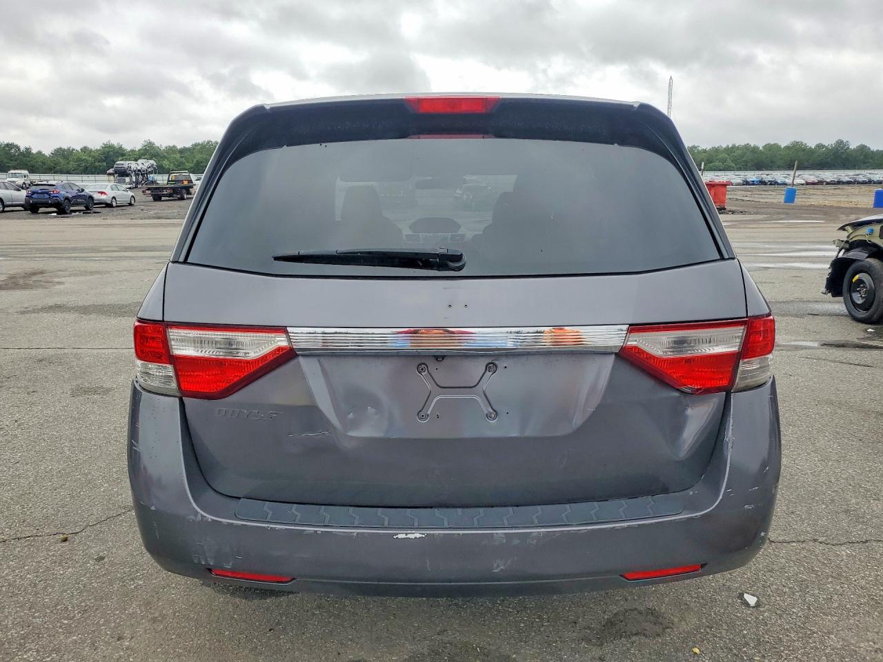 2014 Honda Odyssey Ex Gray vin: 5FNRL5H47EB014506