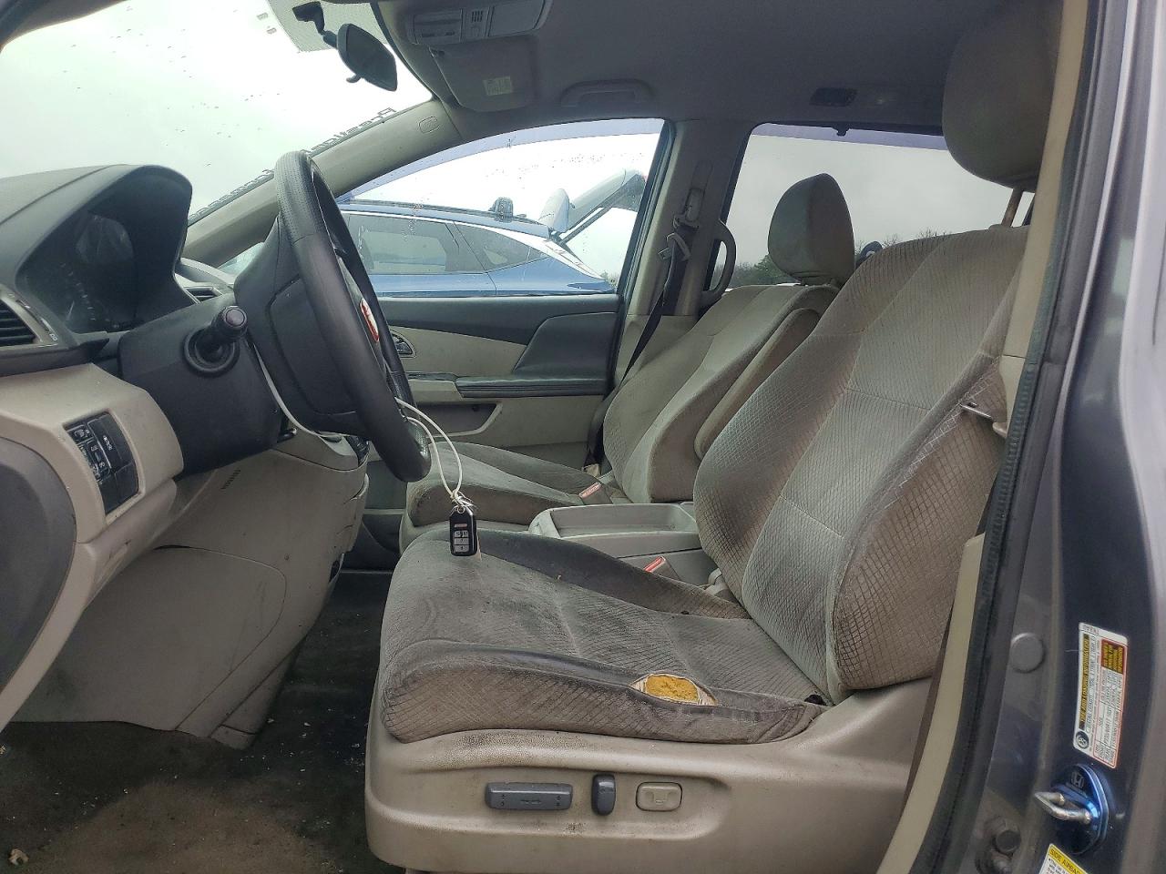 2014 Honda Odyssey Ex Gray vin: 5FNRL5H47EB014506