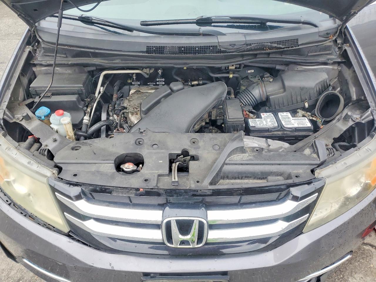 2014 Honda Odyssey Ex Gray vin: 5FNRL5H47EB014506