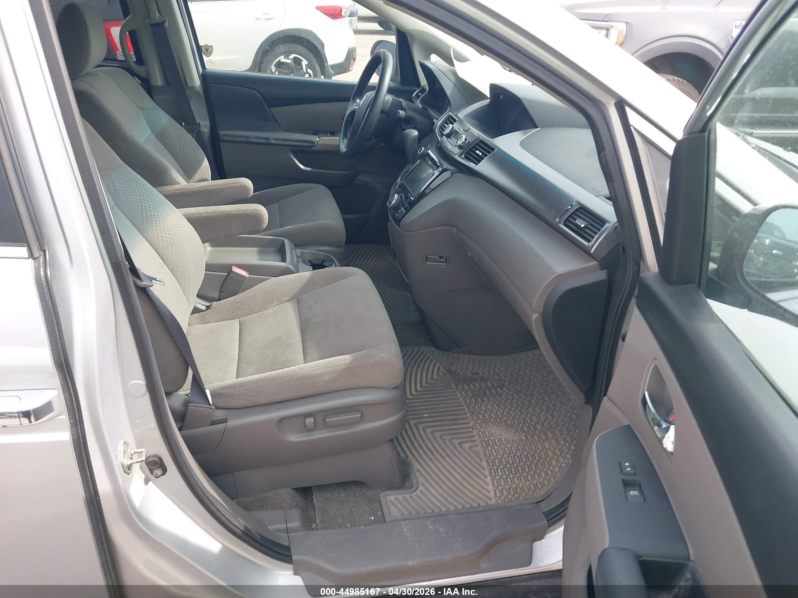 2014 Honda Odyssey Ex Silver vin: 5FNRL5H47EB076309