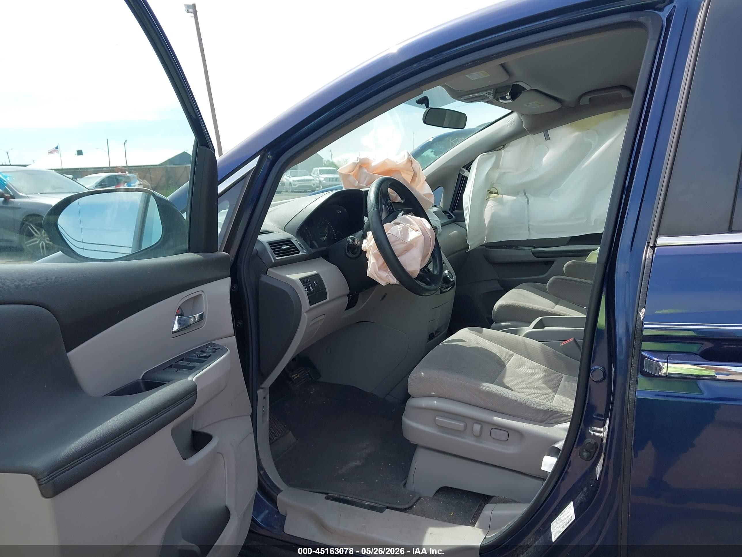 2014 Honda Odyssey Ex Navy vin: 5FNRL5H47EB097578