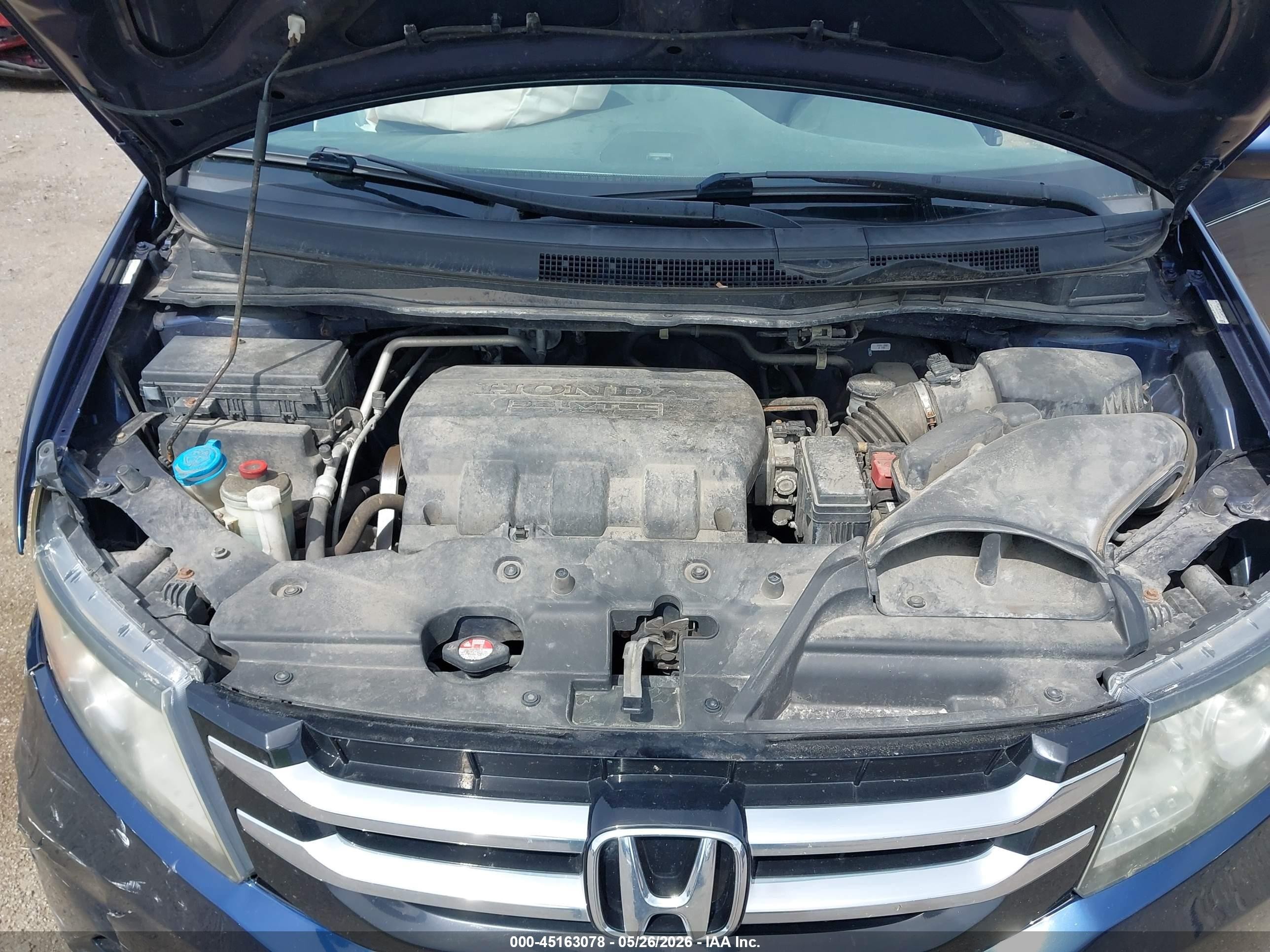 2014 Honda Odyssey Ex Navy vin: 5FNRL5H47EB097578
