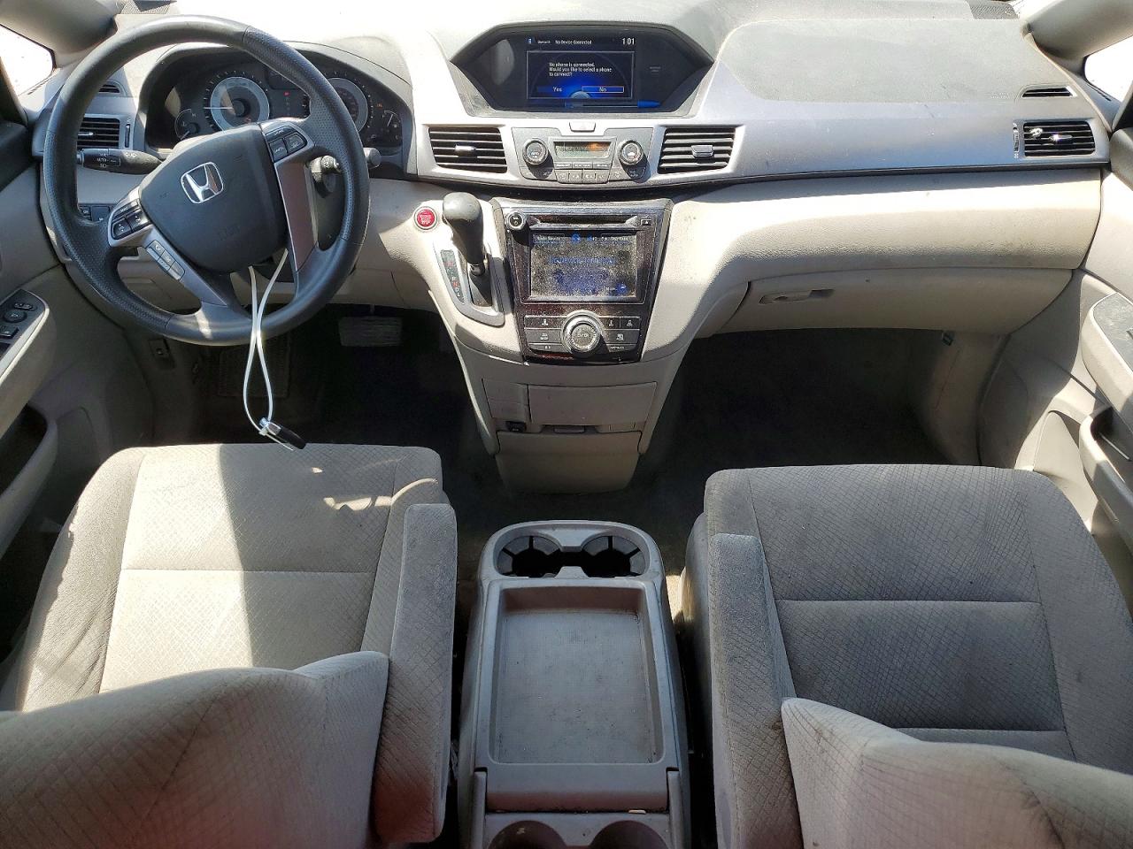 2014 Honda Odyssey Ex Silver vin: 5FNRL5H47EB100141