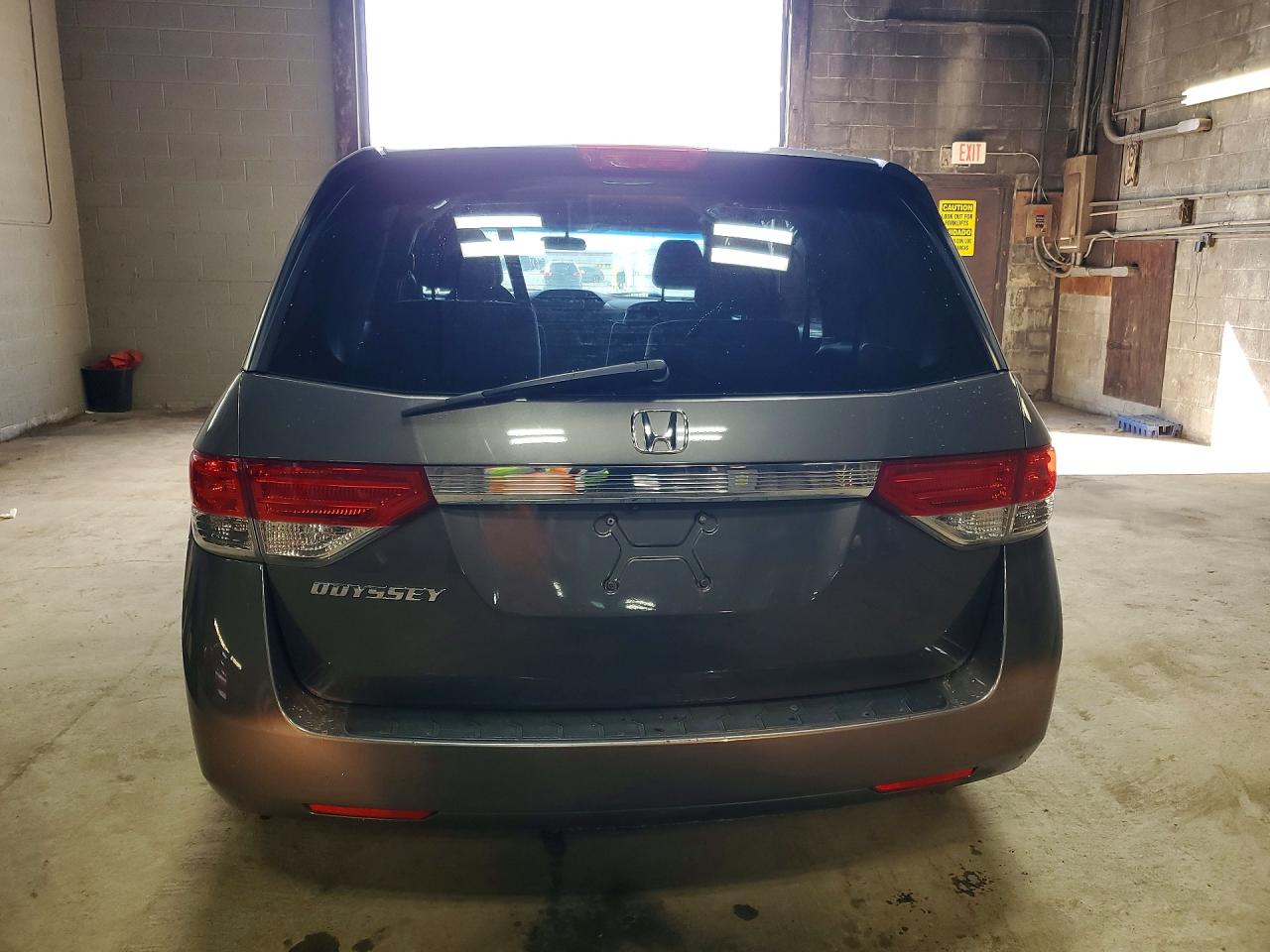 2014 Honda Odyssey Ex Gray vin: 5FNRL5H47EB125766