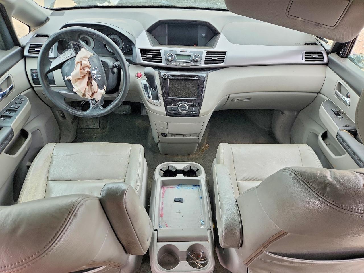 2014 Honda Odyssey Ex Gray vin: 5FNRL5H47EB126660