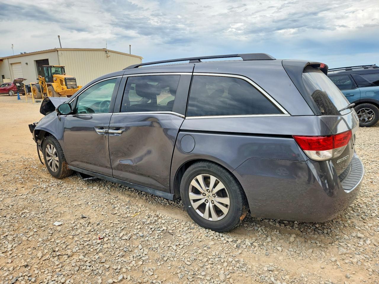 2014 Honda Odyssey Ex Gray vin: 5FNRL5H47EB126660