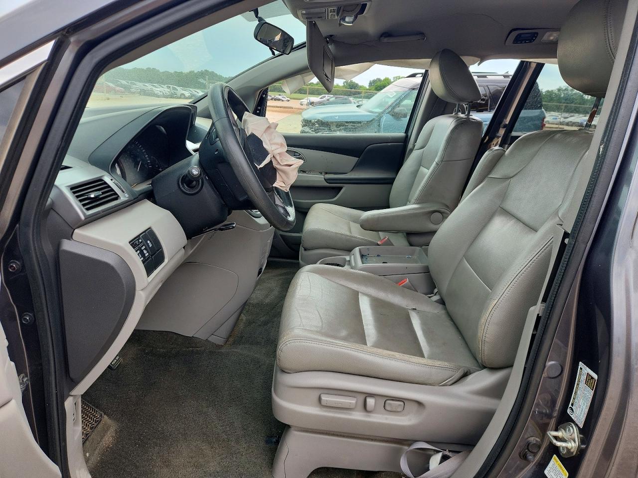 2014 Honda Odyssey Ex Gray vin: 5FNRL5H47EB126660