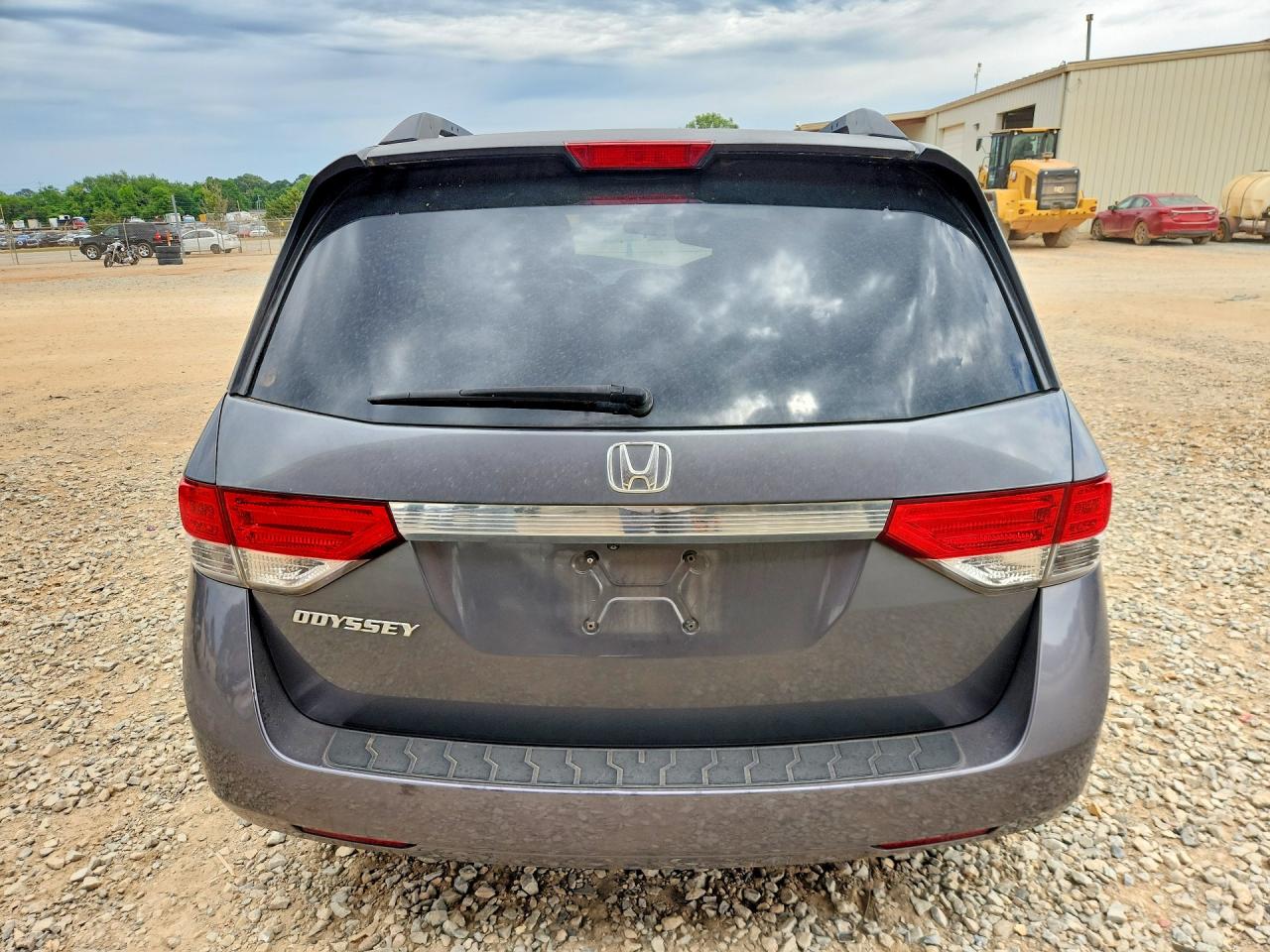 2014 Honda Odyssey Ex Gray vin: 5FNRL5H47EB126660